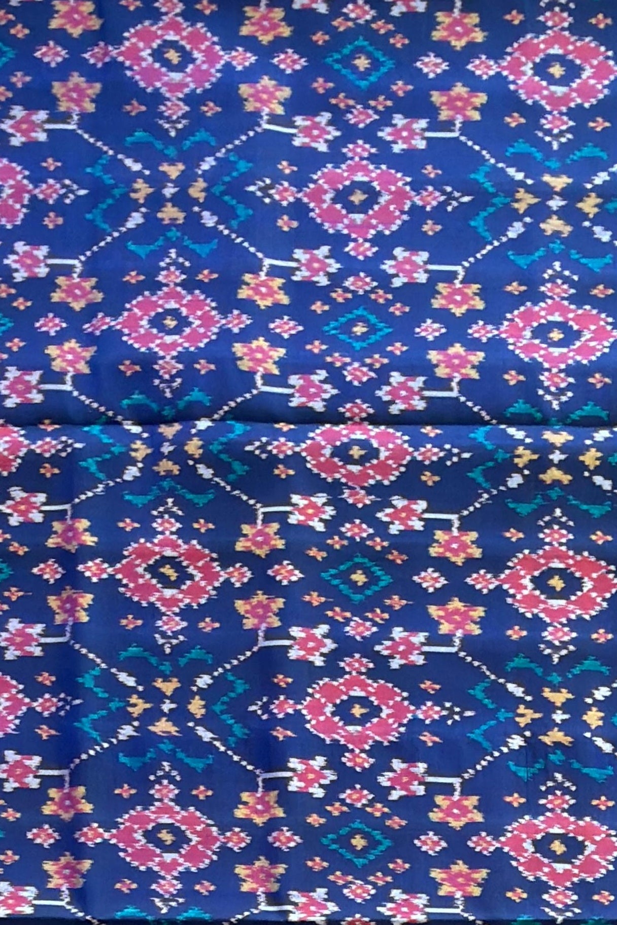 Royal Navy Ratan Chokdi Patola Saree