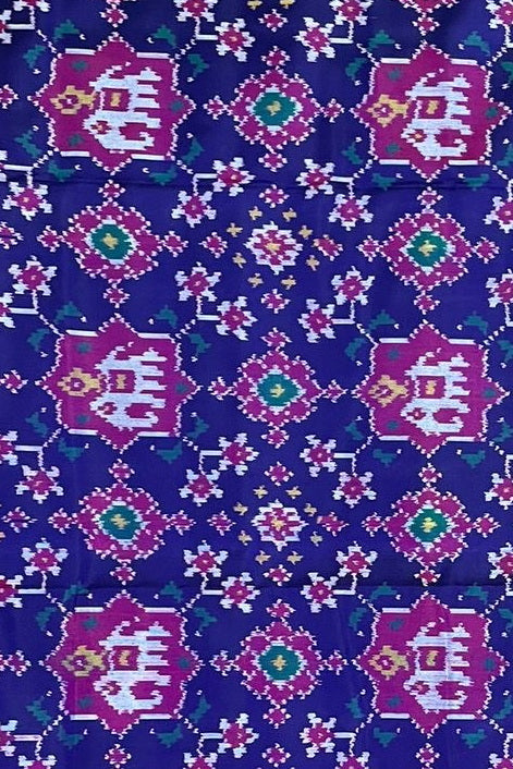 Elephant & Floral Narikunj Patola Saree