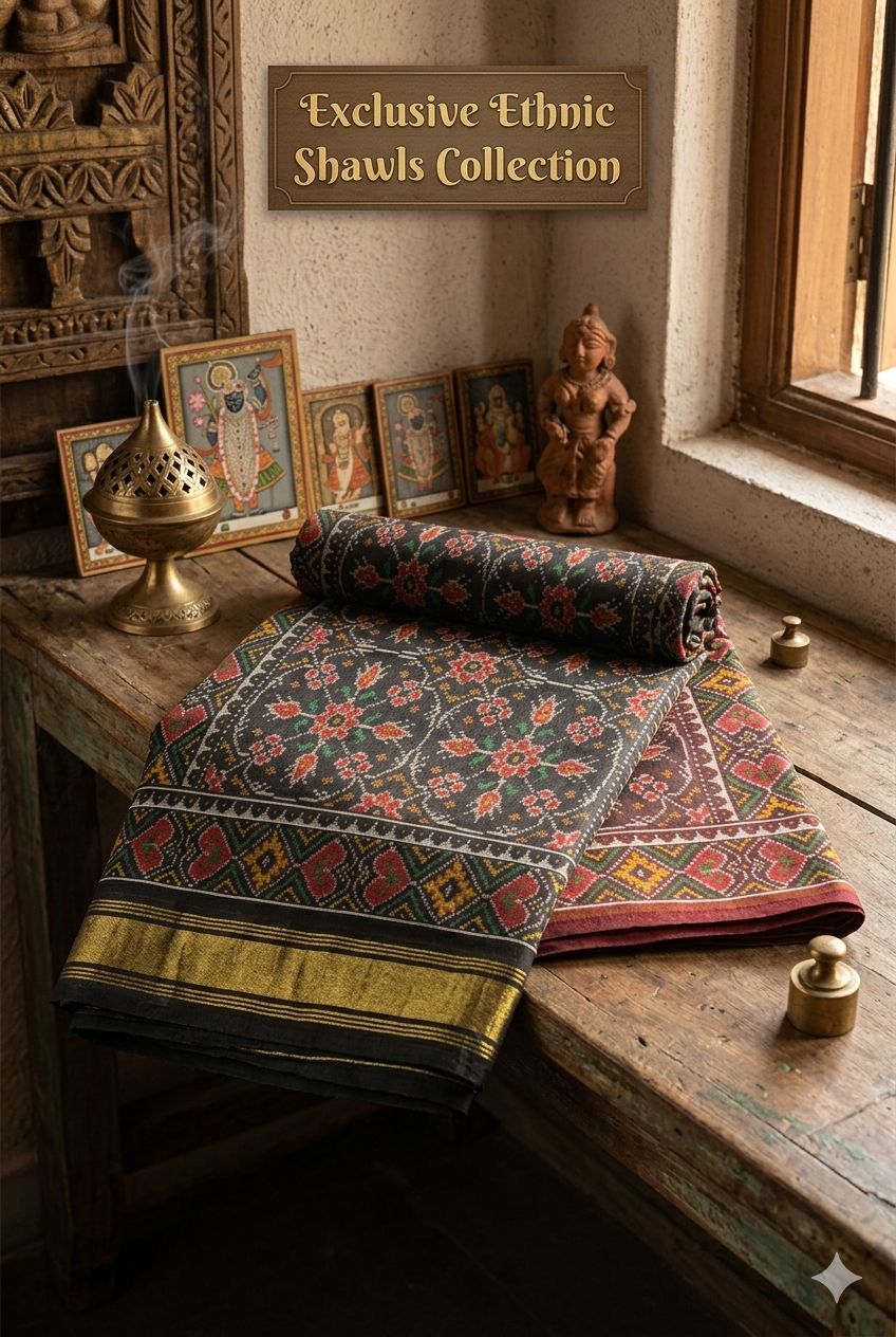 Exclusive Ethnic Shawls Collection