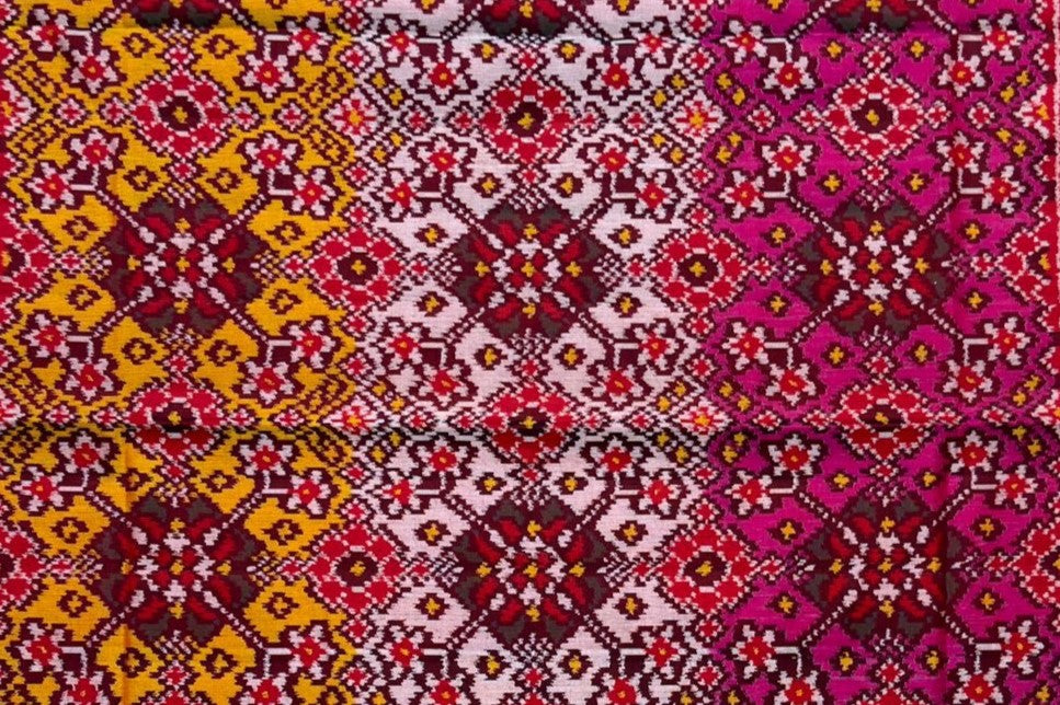 Nav Ratna Single Ikkat Patola Dupatta