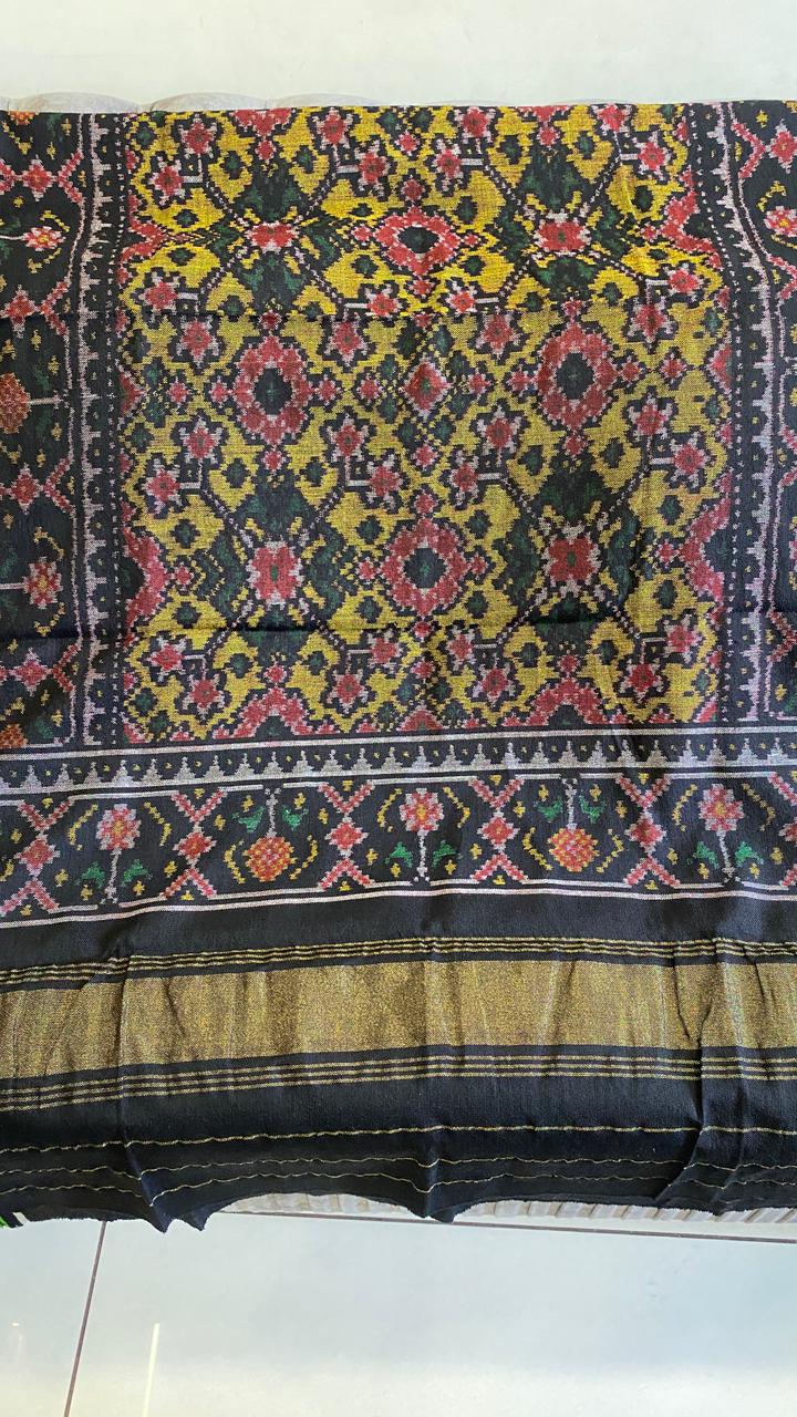 Midnight Gulnaar Heritage Shawl