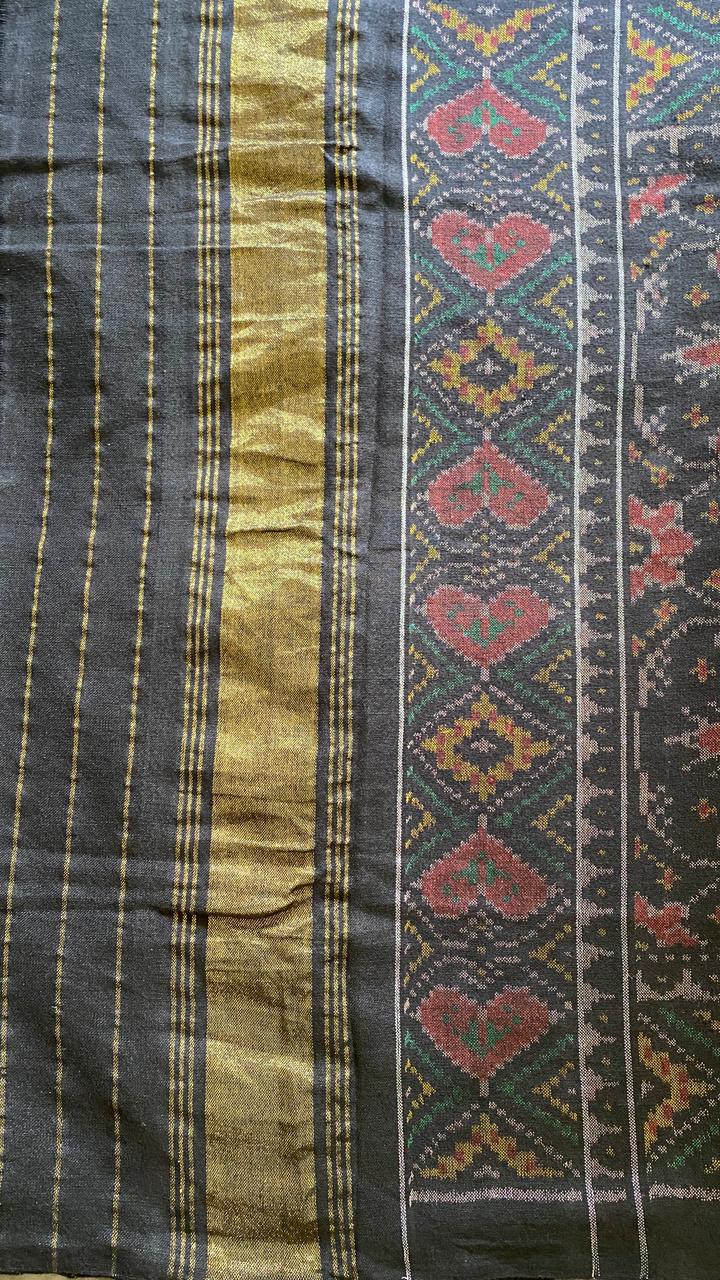 Midnight Gulnaar Heritage Shawl