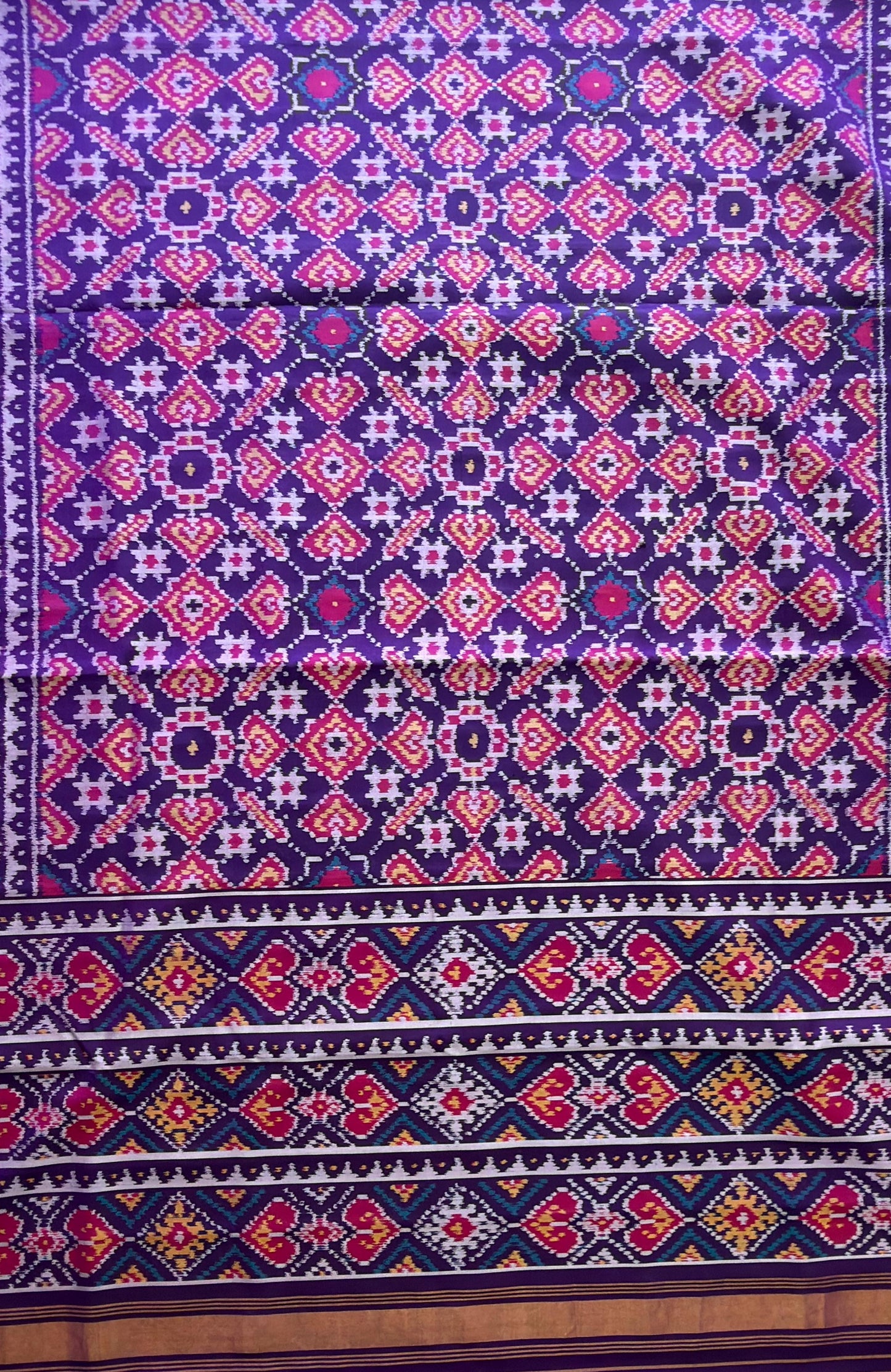 Purple Ratan Chokdi Patola