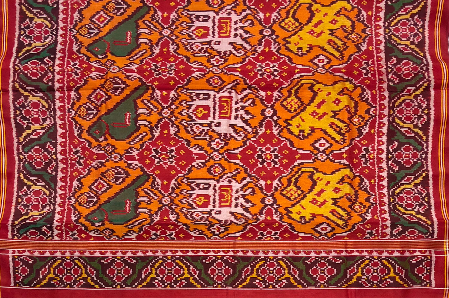 Classic Heritage Narikunj Patola Saree