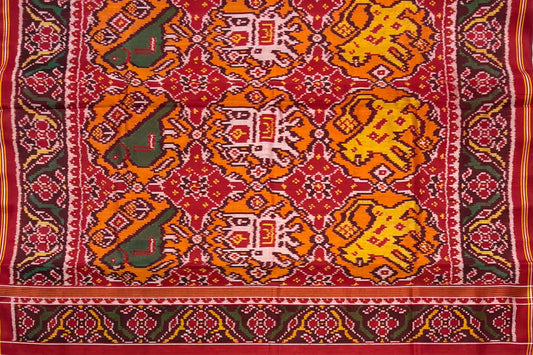Classic Heritage Narikunj Patola Saree