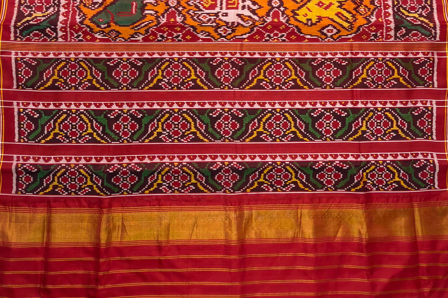 Classic Heritage Narikunj Patola Saree