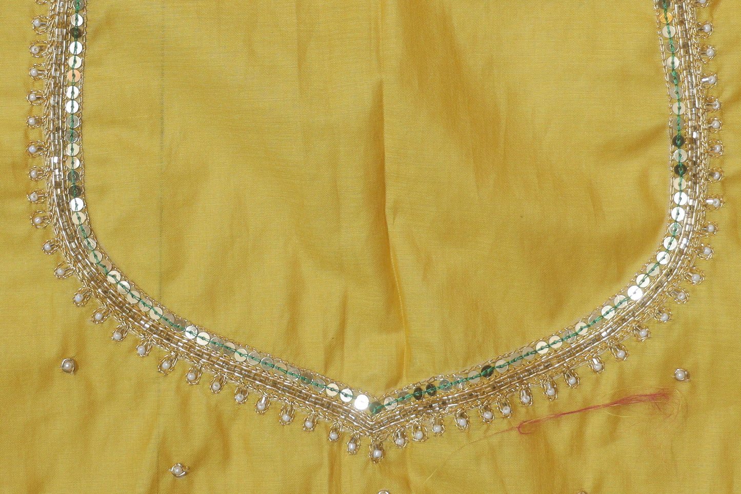 Heritage Bright Yellow Glow Luxe Silk Blouse