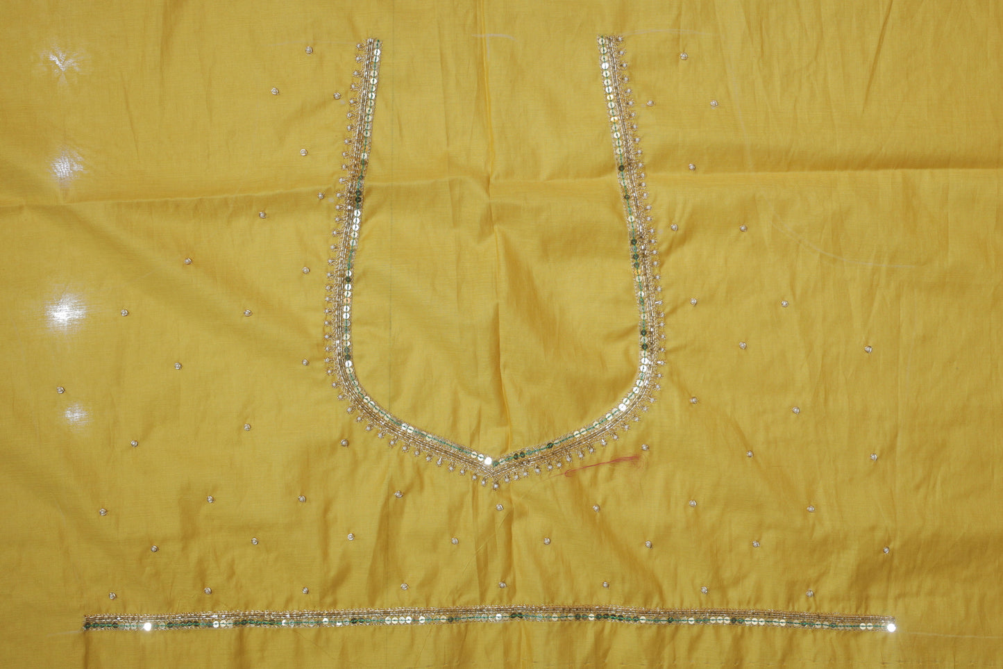 Heritage Bright Yellow Glow Luxe Silk Blouse