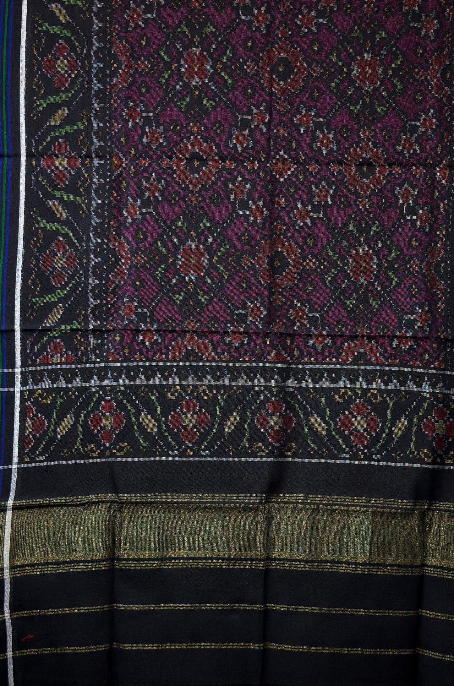 Authentic Handwoven Patola Shawl