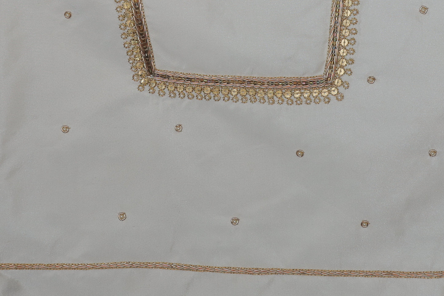 Regal Off White Radiance Silk Blouse